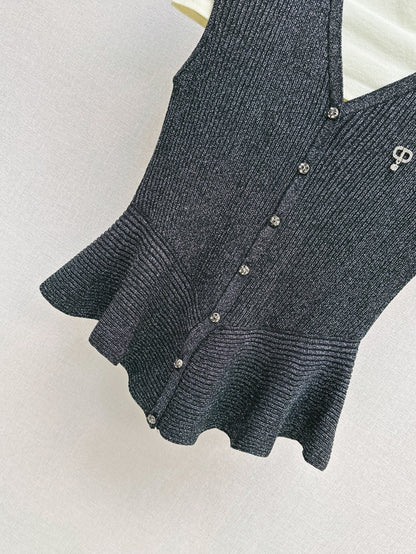 CD 25fw knitted vest
