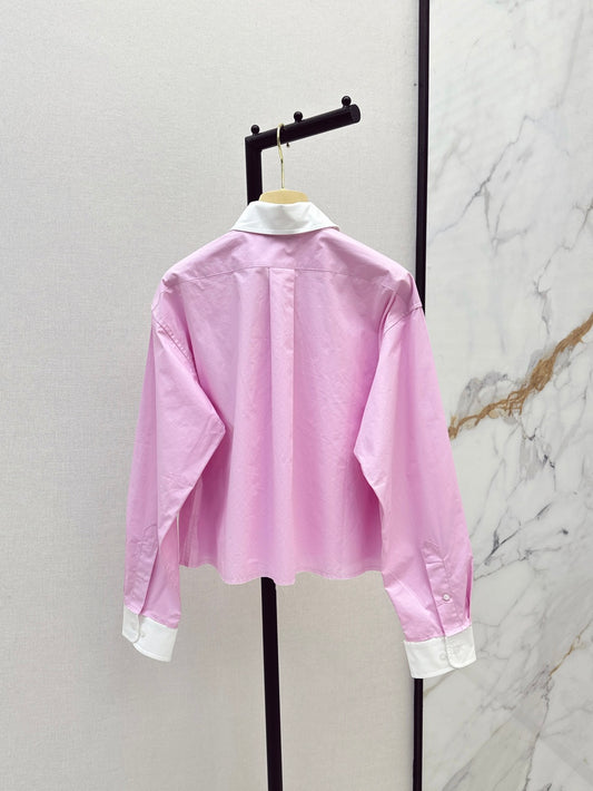 Miu 25fw crop shirt