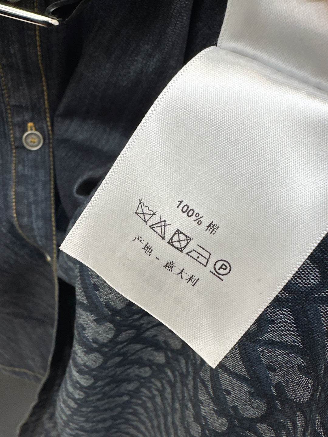 CD 25fw denim dress