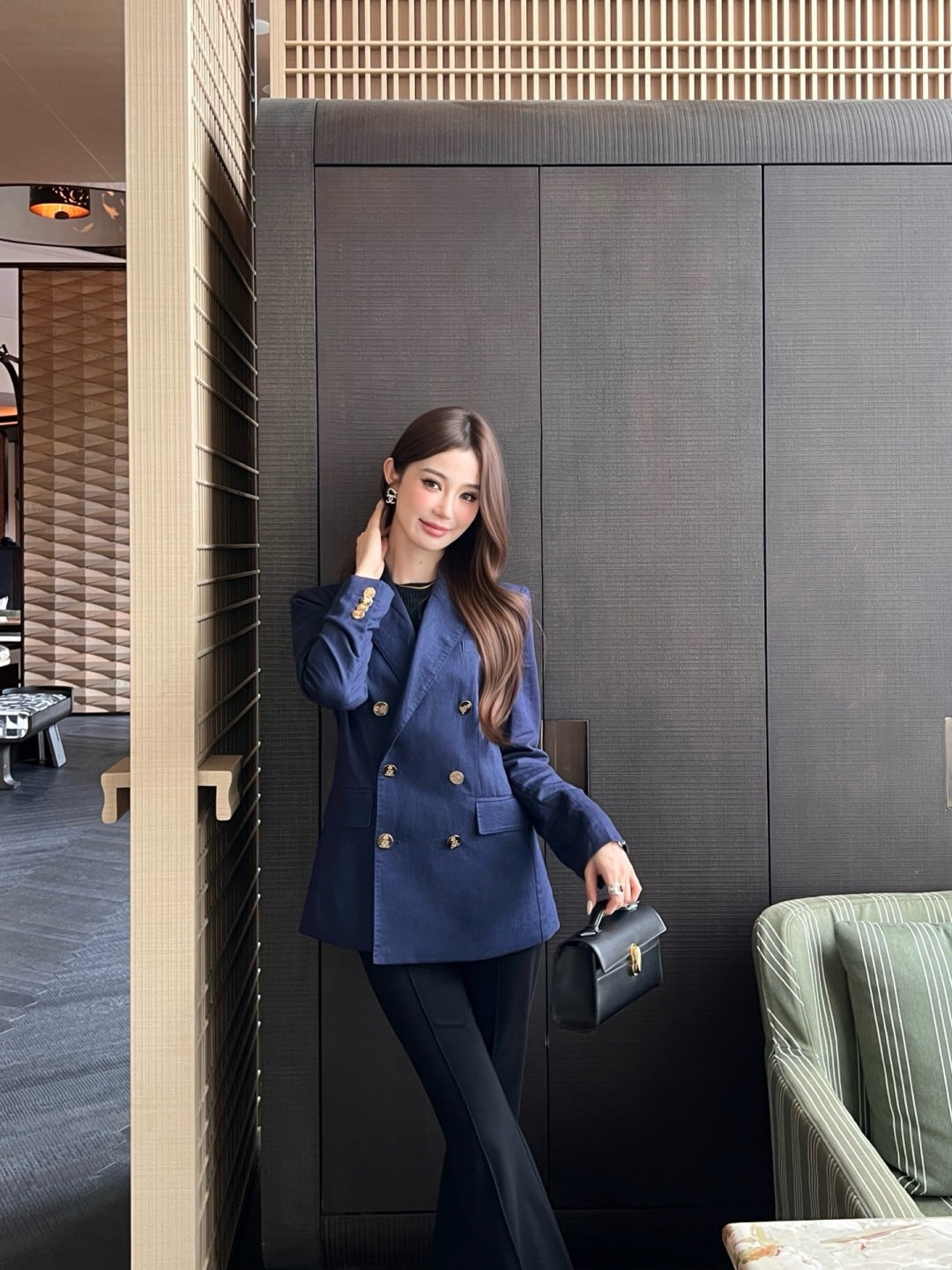 Ral 25fw linen blazer