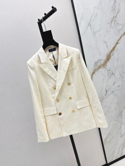 Ral 25fw linen blazer