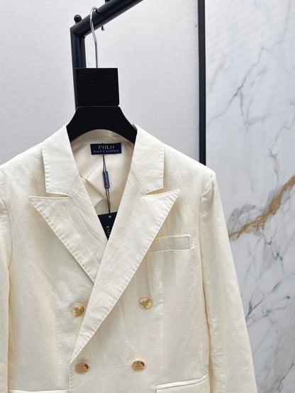 Ral 25fw linen blazer