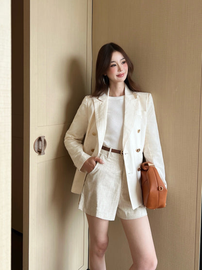 Ral 25fw linen blazer