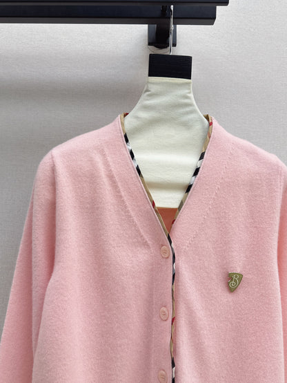Bur 25fw knitted cardigan