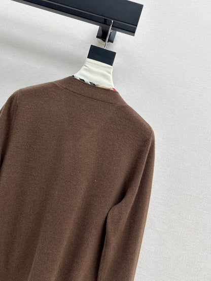 Bur 25fw knitted cardigan
