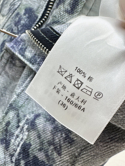 CD 25fw printed jeans