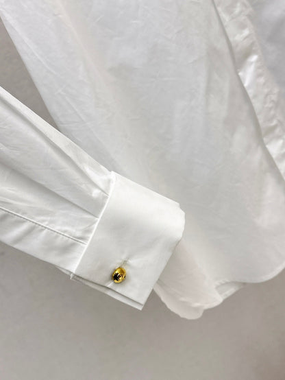 CD 25fw embroidered shirt