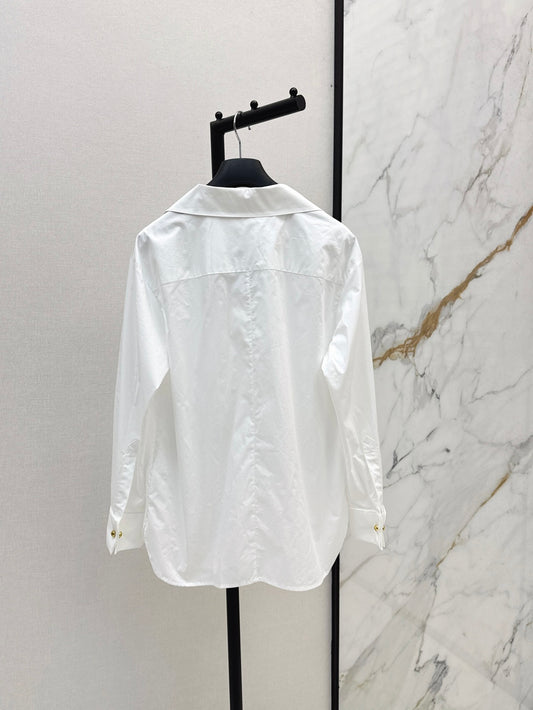 CD 25fw embroidered shirt