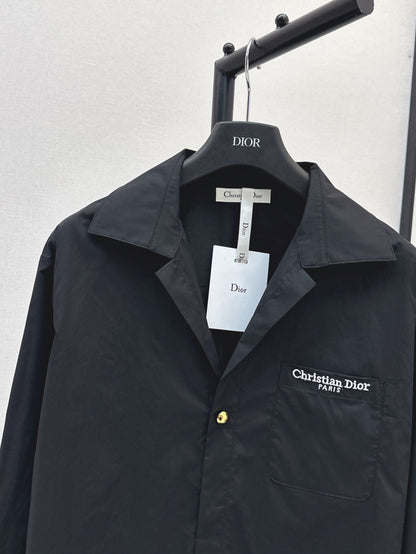 CD 25fw embroidered shirt