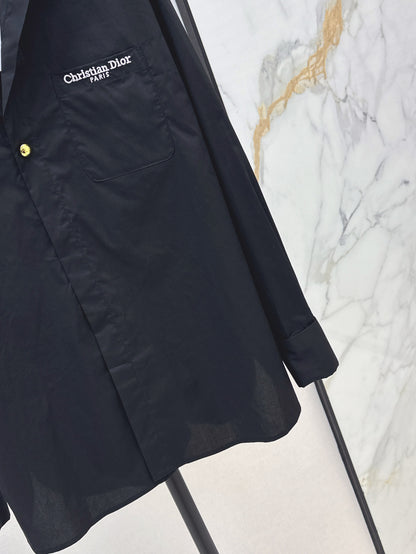 CD 25fw embroidered shirt