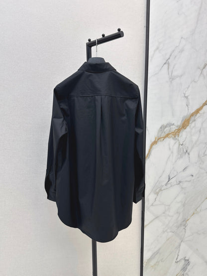 CD 25fw ruffle shirt