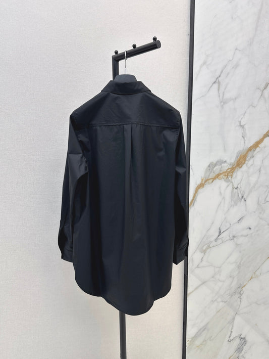 CD 25fw ruffle shirt