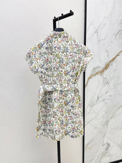 CD 25fw printed dress