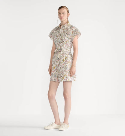 CD 25fw printed dress