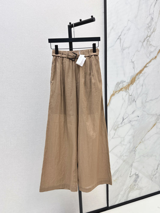Brun 25fw linen pants