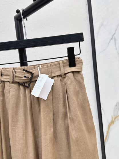 Brun 25fw linen pants