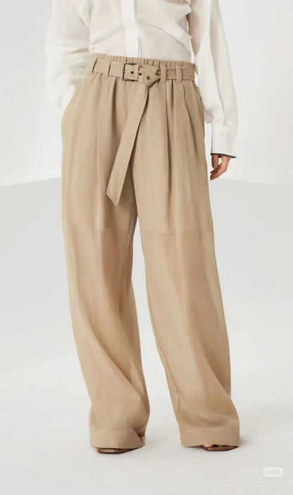 Brun 25fw linen pants