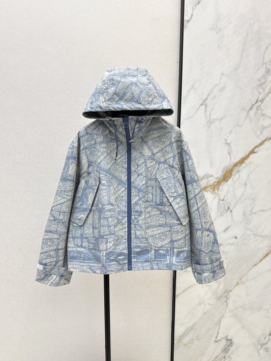 CD 25fw print jacket