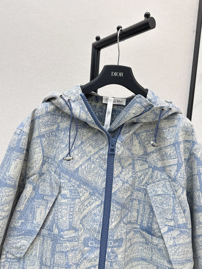 CD 25fw print jacket