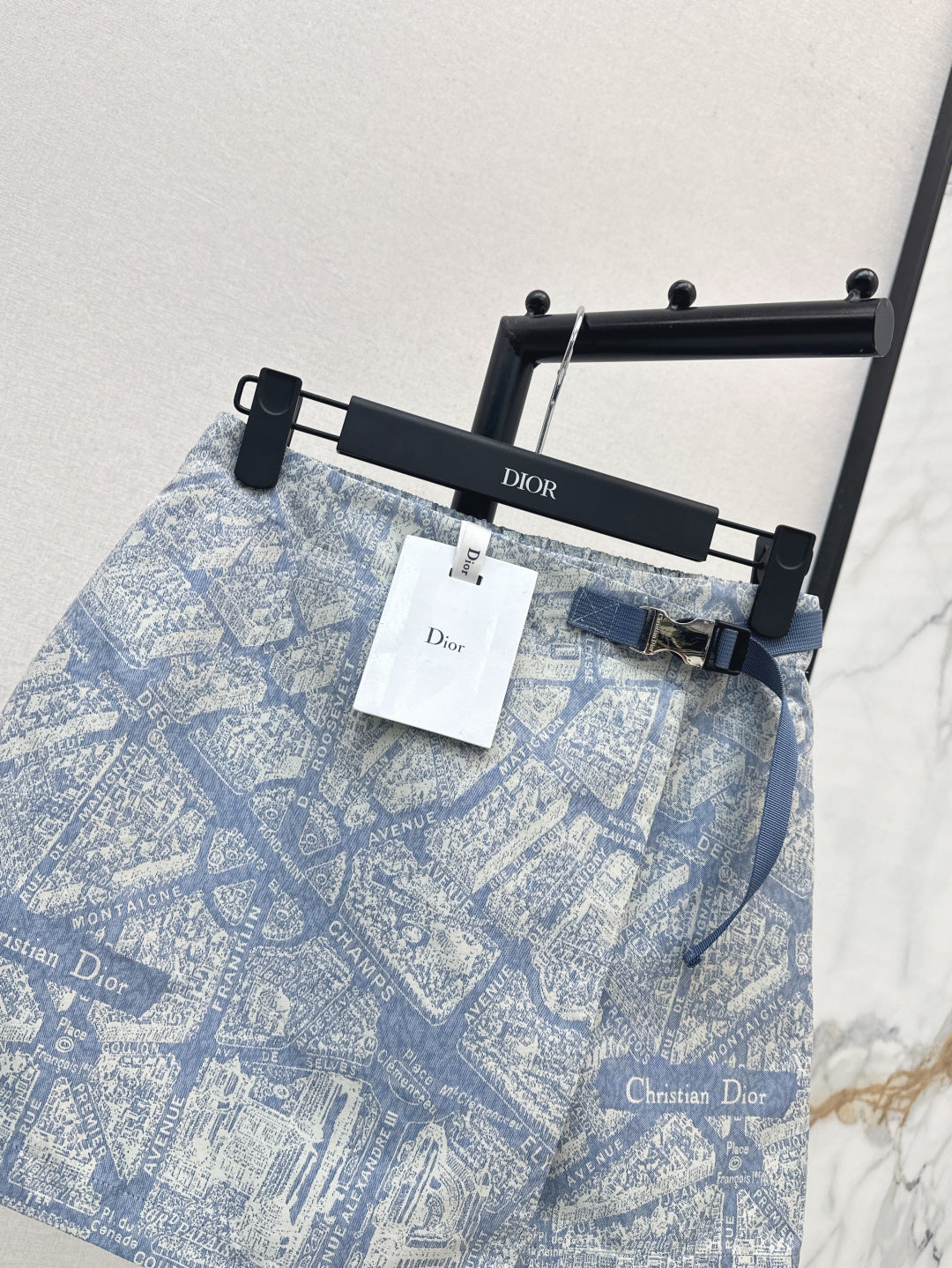 CD 25fw printed skort