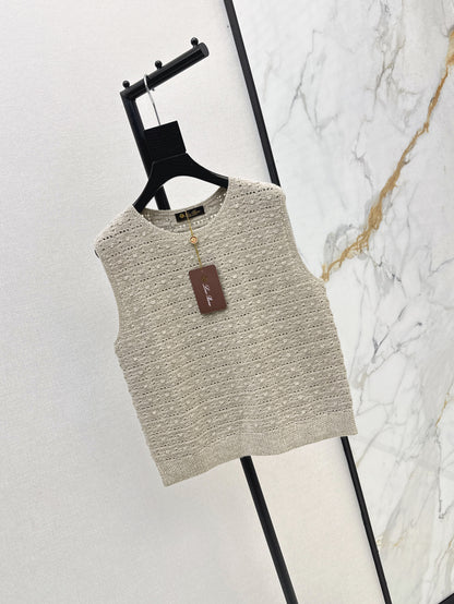 Loro 25fw knitted vest