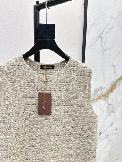 Loro 25fw knitted vest