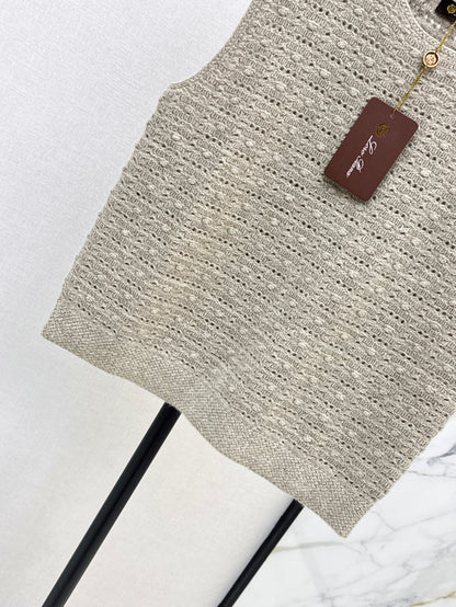 Loro 25fw knitted vest