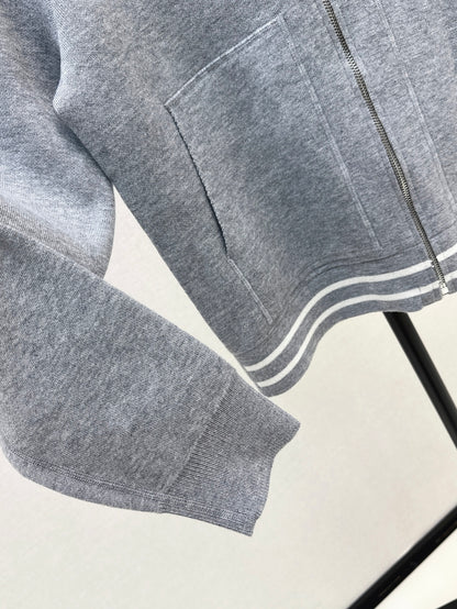 Miu 25fw knitted jacket