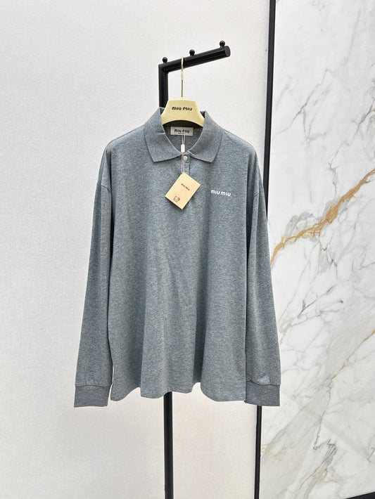 Miu 25fw polo shirt