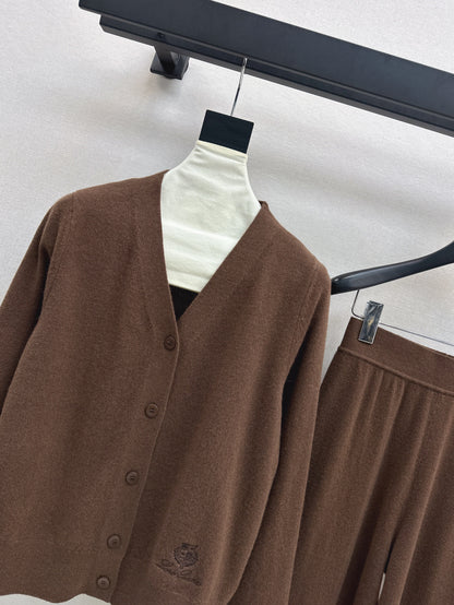 Loro 25fw knitted suit