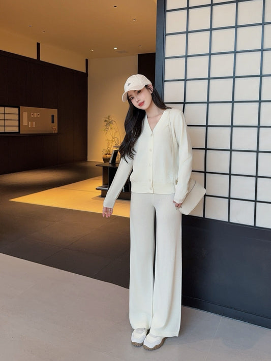 Loro 25fw knitted suit
