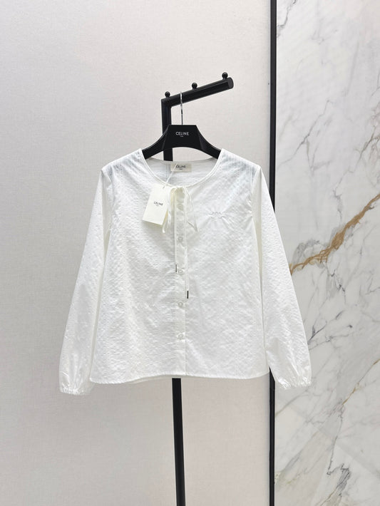 Celi 25fw embroidered shirt