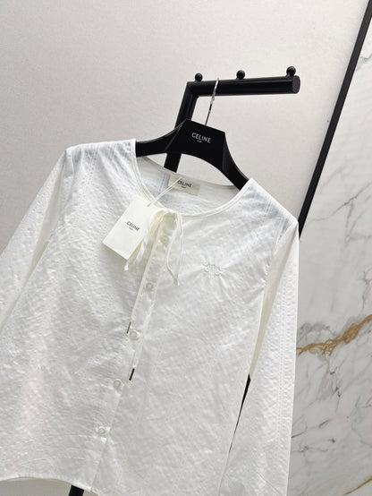 Celi 25fw embroidered shirt