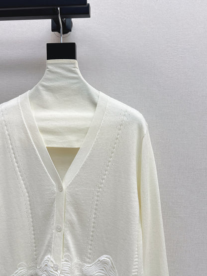 Es 25fw lace cardigan