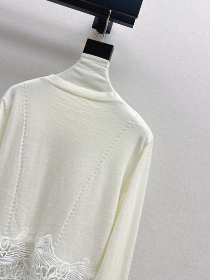 Es 25fw lace cardigan