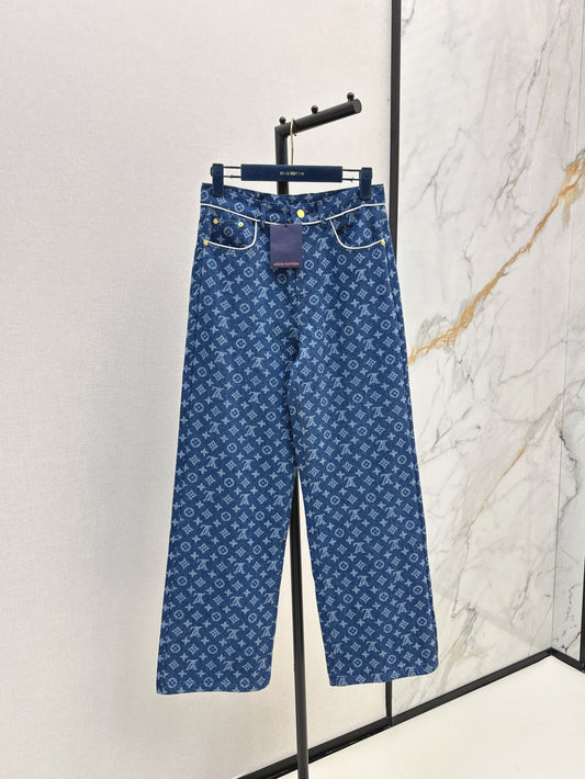 Louis 25fw jacquard jeans