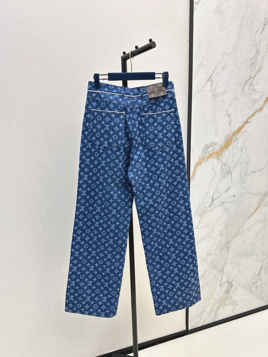 Louis 25fw jacquard jeans