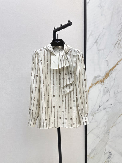 Celi 25fw silk shirt