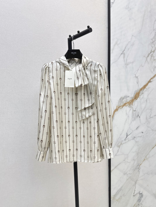 Celi 25fw silk shirt