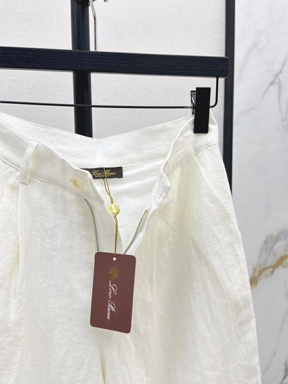 Loro 25fw linen pants