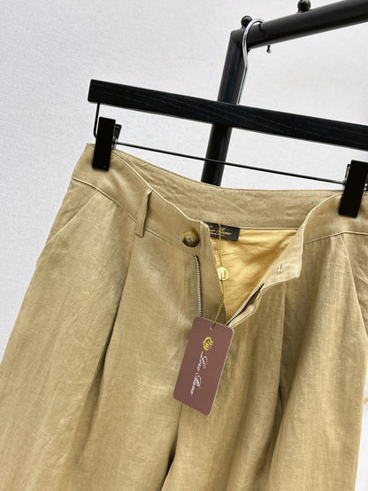 Loro 25fw linen pants