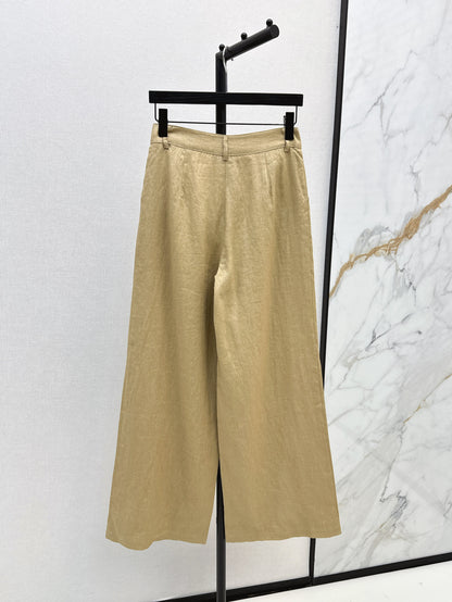 Loro 25fw linen pants
