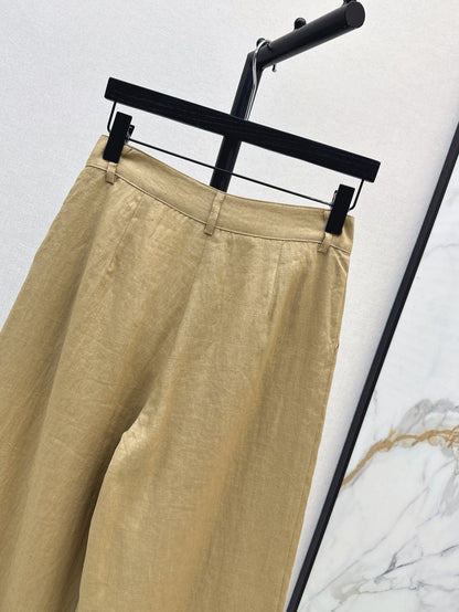 Loro 25fw linen pants