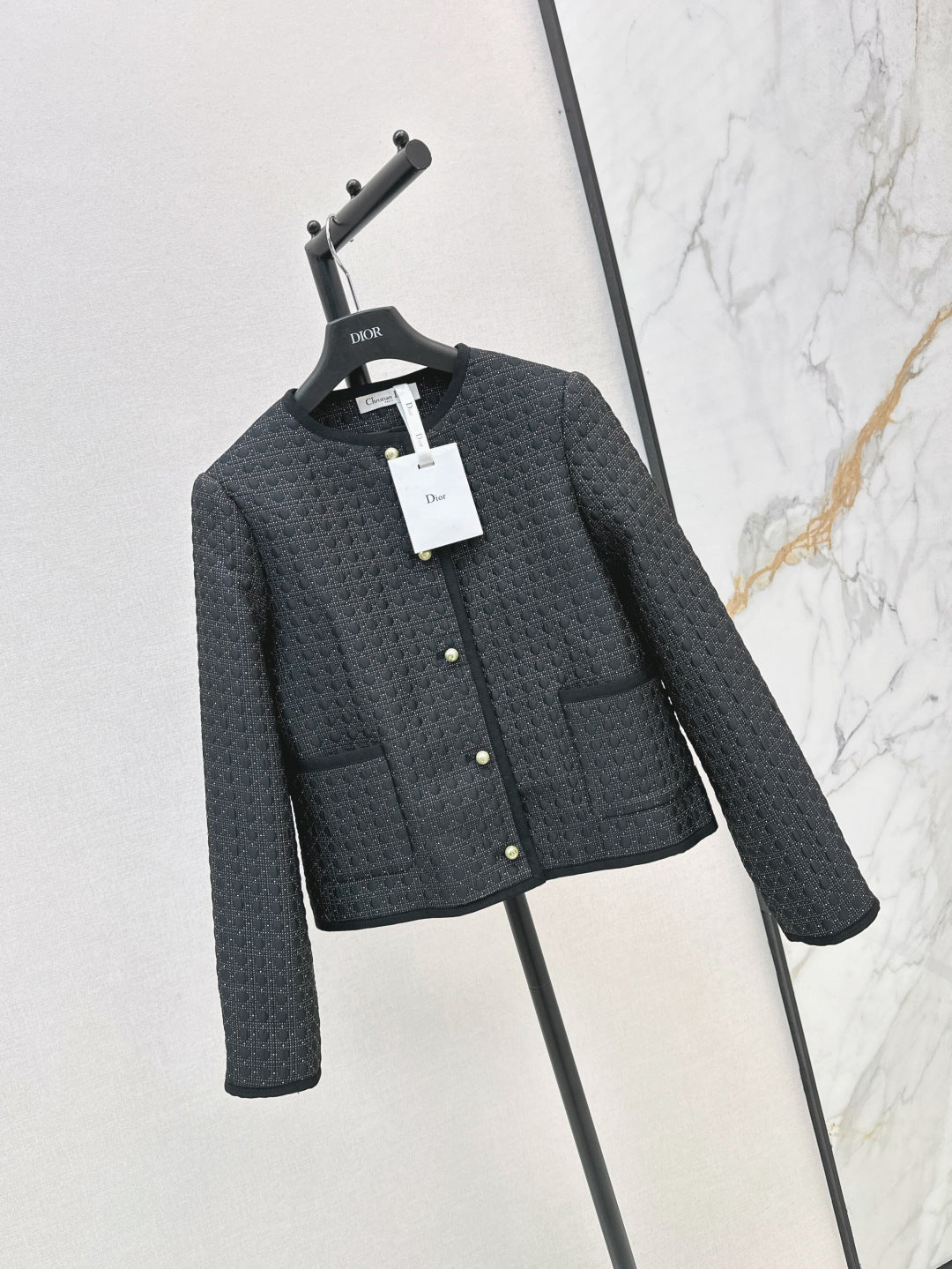 CD 25fw jacquard jacket