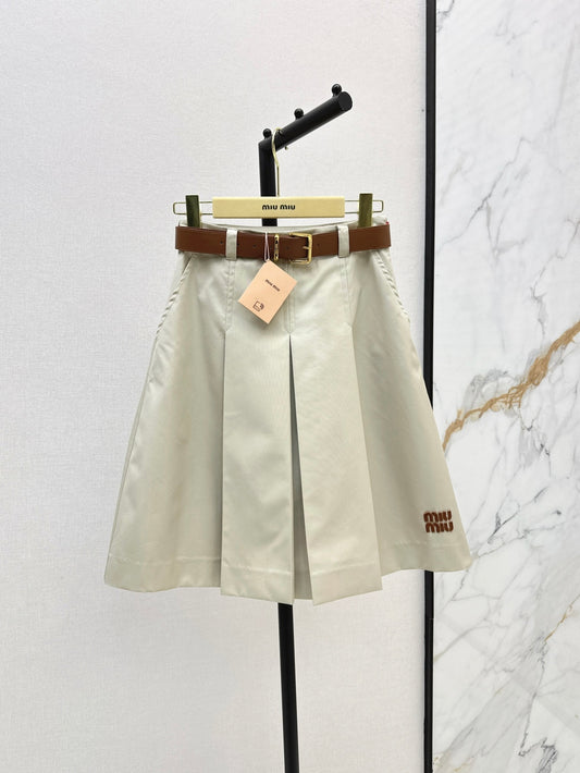Miu 25fw pleated skirt