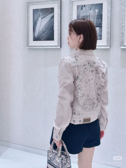 CD 25fw printed jacket