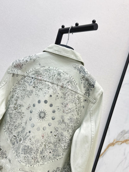CD 25fw printed jacket