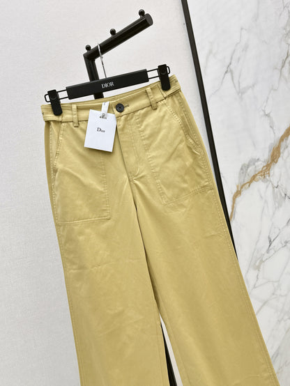 CD 25fw straight pants