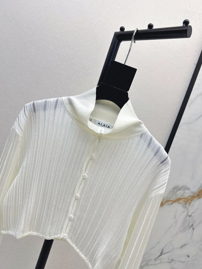 Ala 25fw knitted cardigan