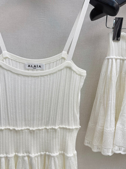 Ala 25fw knitted suit